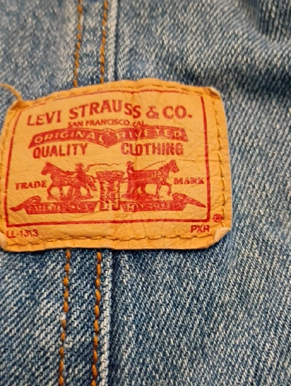 Levi's Blue Denim Kids Overalls
